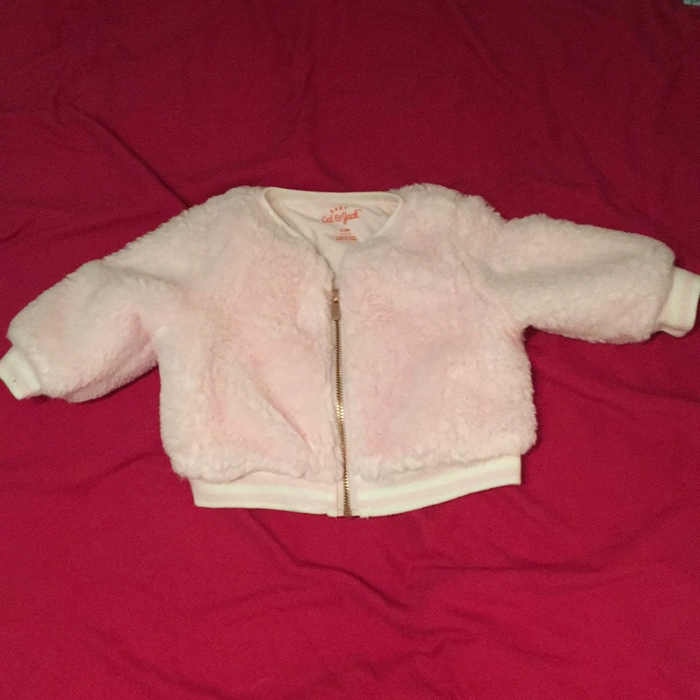 Baby Cat & Jack fuzzy jacket